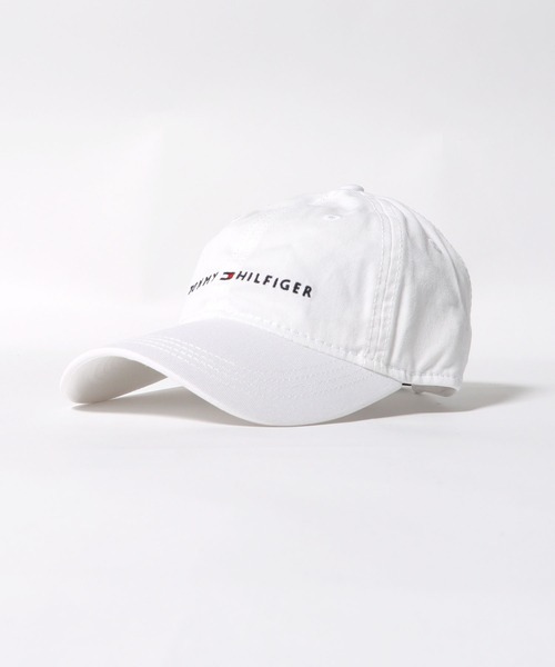 TOMMY HILFIGER(トミーヒルフィガー)の「Tommy Hilfiger/トミーヒルフィガー AM HILFIGER LOGO CAP キャップ(キャップ・メンズ・チャコール/ブラック/グレー/ホワイト・ONE SIZE)」の2枚目の写真