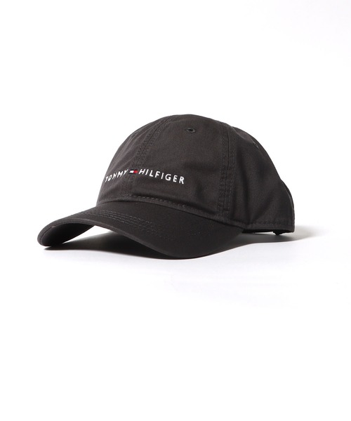 TOMMY HILFIGER(トミーヒルフィガー)の「Tommy Hilfiger/トミーヒルフィガー AM HILFIGER LOGO CAP キャップ(キャップ・メンズ・チャコール/ブラック/グレー/ホワイト・ONE SIZE)」の4枚目の写真