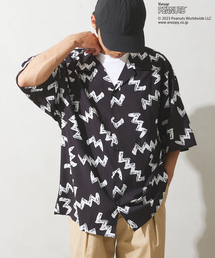 PEANUTS | 【PEANUTS × SPORTS WEAR by relume】別注 オープンカラー総柄シャツ(シャツ/ブラウス)