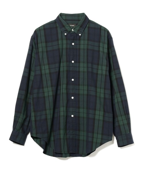 BEAMS（ビームス）の「BEAMS / ツイル ボタンダウン シャツ（シャツ/ブラウス・メンズ・その他/ネイビー・S/M/L/XL）」の17枚目の写真