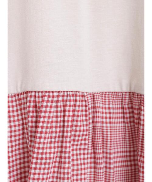 Samansa Mos2（サマンサ モスモス）の「ドッキングワンピース（ワンピース・レディース・オフホワイト/ブラック/モカ/キナリ・F）」の15枚目の写真