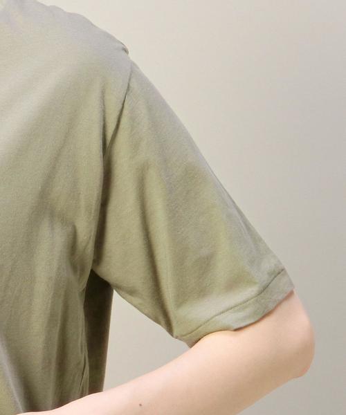 BEAUTY&YOUTH UNITED ARROWS（ビューティーアンドユースユナイテッドアローズ）の「BY コットンベーシック Tシャツ 2◆（Tシャツ/カットソー・レディース・ホワイト/グレー/オリーブ/ブラック・フリー）」の11枚目の写真