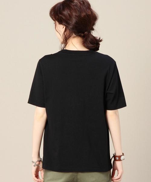 BEAUTY&YOUTH UNITED ARROWS（ビューティーアンドユースユナイテッドアローズ）の「BY コットンベーシック Tシャツ 2◆（Tシャツ/カットソー・レディース・ホワイト/グレー/オリーブ/ブラック・フリー）」の17枚目の写真