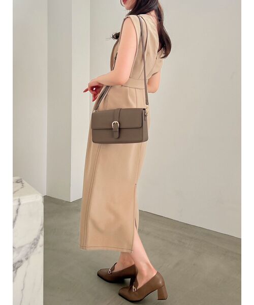 dazzlin（ダズリン）の「【ZOZO限定ITEM】ショルダータックジャンスカ（ジャンパースカート・レディース・インディゴブルー/ベージュ/ブラック・FREE）」の22枚目の写真