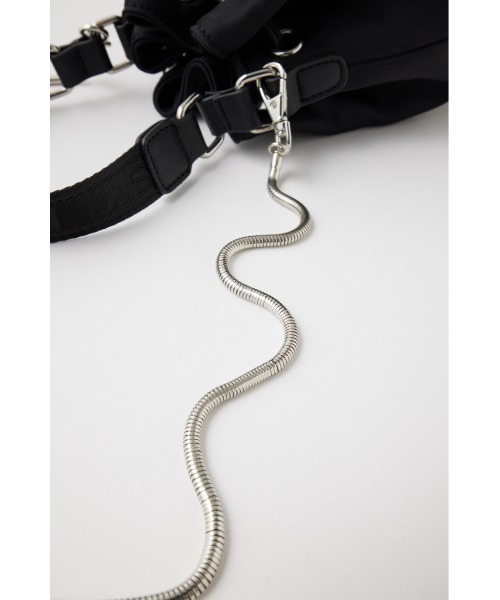 MOUSSY（マウジー）の「LOGO STRAP BUCKET バッグ（ショルダー