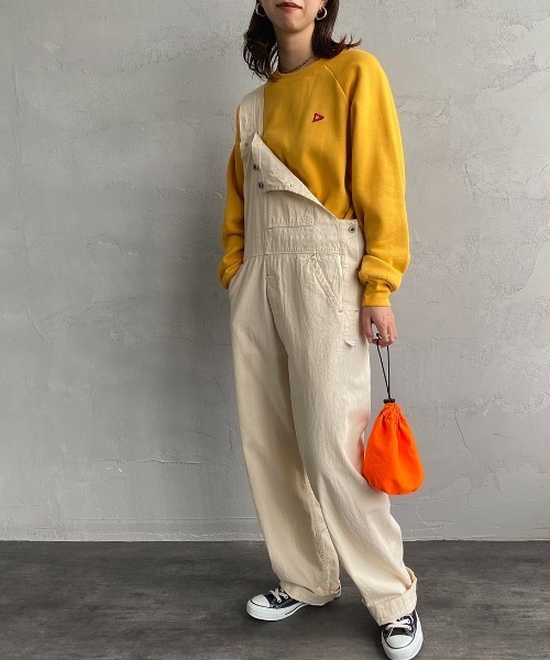 Healthknit（ヘルスニット）の「[HEALTHKNIT/ヘルスニット] 別注 ショート丈 クラシックラグランスリーブスウェット（スウェット・レディース・レッド/イエロー/アッシュグレー/ターコイズブルー/ブラック・F）」の12枚目の写真
