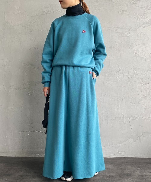 Healthknit（ヘルスニット）の「[HEALTHKNIT/ヘルスニット] 別注 ショート丈 クラシックラグランスリーブスウェット（スウェット・レディース・レッド/イエロー/アッシュグレー/ターコイズブルー/ブラック・F）」の11枚目の写真