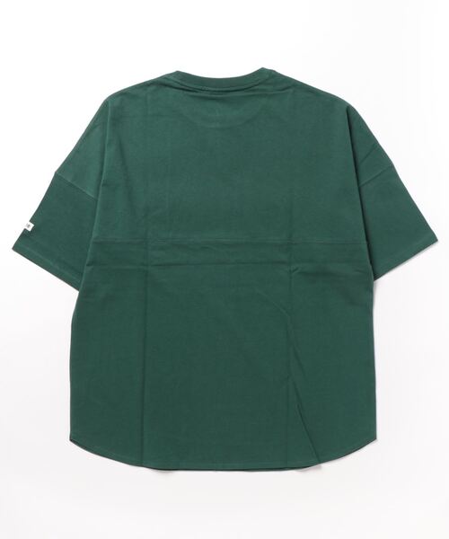 Lee（リー）の「【Lee】【Lee別注】ラウンドヘム半袖Tシャツ（Tシャツ/カットソー・メンズ・グリーン・M/L）」の2枚目の写真
