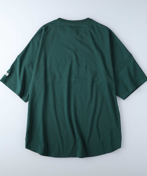 Lee（リー）の「【Lee】【Lee別注】ラウンドヘム半袖Tシャツ（Tシャツ/カットソー・メンズ・グリーン・M/L）」の7枚目の写真