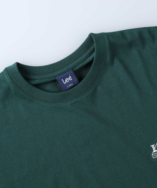 Lee（リー）の「【Lee】【Lee別注】ラウンドヘム半袖Tシャツ（Tシャツ/カットソー・メンズ・グリーン・M/L）」の6枚目の写真