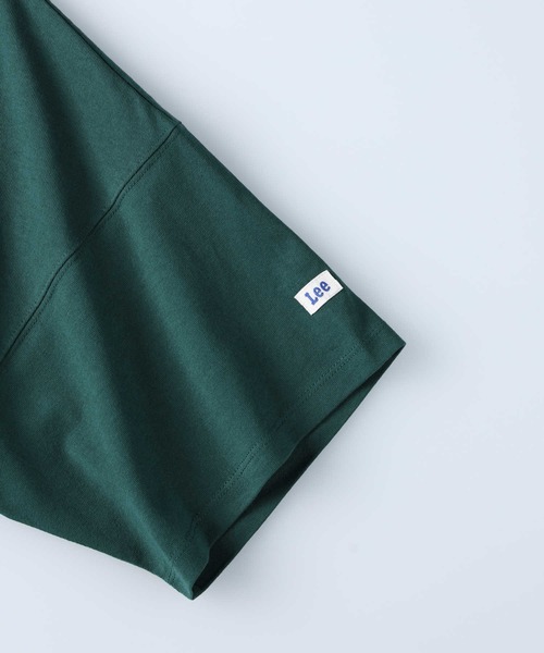 Lee（リー）の「【Lee】【Lee別注】ラウンドヘム半袖Tシャツ（Tシャツ/カットソー・メンズ・グリーン・M/L）」の5枚目の写真