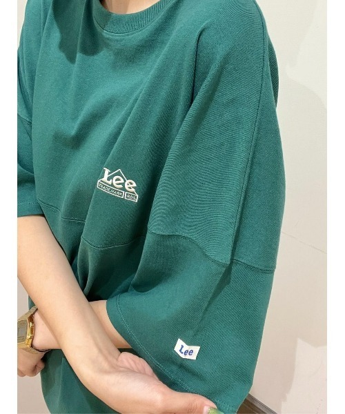 Lee（リー）の「【Lee】【Lee別注】ラウンドヘム半袖Tシャツ（Tシャツ/カットソー・メンズ・グリーン・M/L）」の15枚目の写真