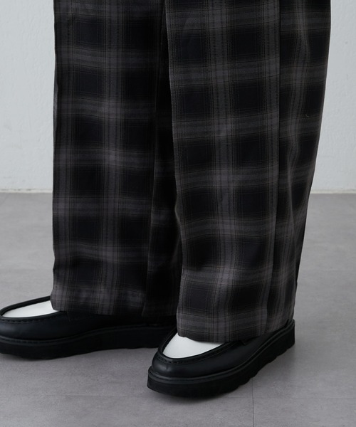 Eytys チェックスラックス