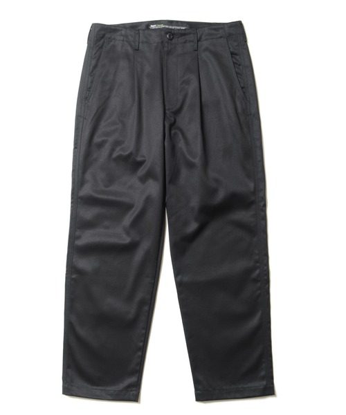 Back Channel（バックチャンネル）の「TUCK PANTS（チノパンツ・メンズ・ブラック/ベージュ/カーキ・MEDIUM/LARGE/X-LARGE）」の2枚目の写真