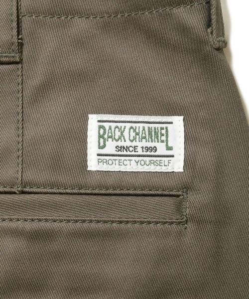 Back Channel（バックチャンネル）の「TUCK PANTS（チノパンツ・メンズ・ブラック/ベージュ/カーキ・MEDIUM/LARGE/X-LARGE）」の13枚目の写真