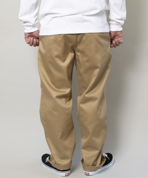 Back Channel（バックチャンネル）の「TUCK PANTS（チノパンツ・メンズ・ブラック/ベージュ/カーキ・MEDIUM/LARGE/X-LARGE）」の11枚目の写真