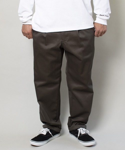 Back Channel（バックチャンネル）の「TUCK PANTS（チノパンツ・メンズ・ブラック/ベージュ/カーキ・MEDIUM/LARGE/X-LARGE）」の14枚目の写真