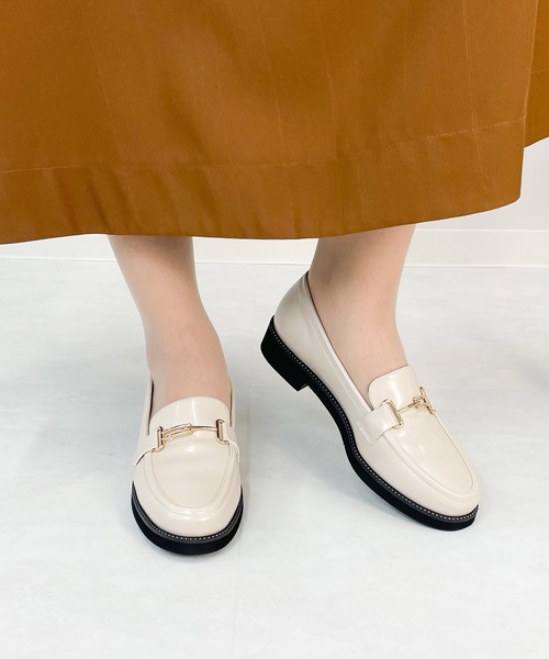 ing（イング）の「【レイン対応】ビットローファー（レインシューズ・レディース・ブラック/アイボリー・24cm/22.5cm/24.5cm/23.5cm/23cm）」の19枚目の写真