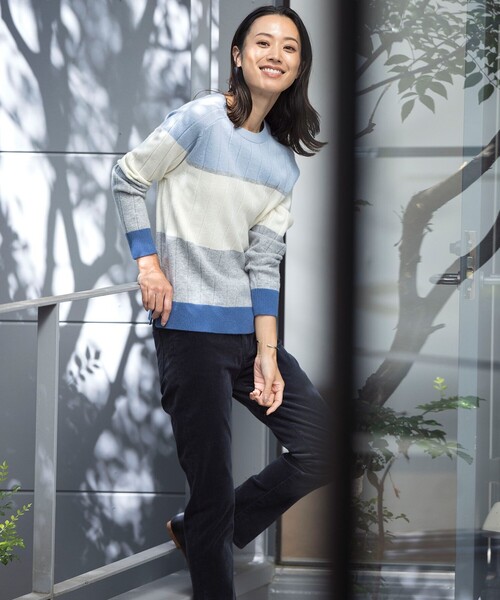 J.PRESS Ladies(J.プレス レディス)の「【洗える】21ウェルコーデュロイ ストレッチ パンツ(その他パンツ・レディース・ネイビー系/ベージュ系/カーキ系・XS/S/XXS)」の4枚目の写真