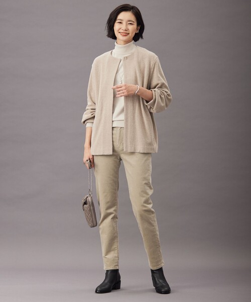 J.PRESS Ladies(J.プレス レディス)の「【洗える】21ウェルコーデュロイ ストレッチ パンツ(その他パンツ・レディース・ネイビー系/ベージュ系/カーキ系・XS/S/XXS)」の10枚目の写真