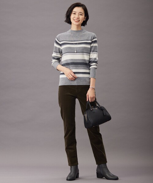 J.PRESS Ladies(J.プレス レディス)の「【洗える】21ウェルコーデュロイ ストレッチ パンツ(その他パンツ・レディース・ネイビー系/ベージュ系/カーキ系・XS/S/XXS)」の13枚目の写真