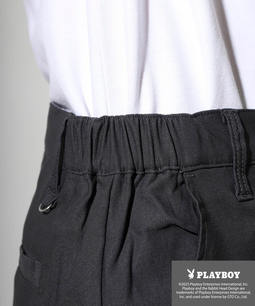 FUNALIVE（ファンアライブ）の「PLAYBOY super stretch pants / スーパーストレッチパンツ（その他パンツ・メンズ・チャコールグレー/ブラック系・XL/M/L）」の3枚目の写真