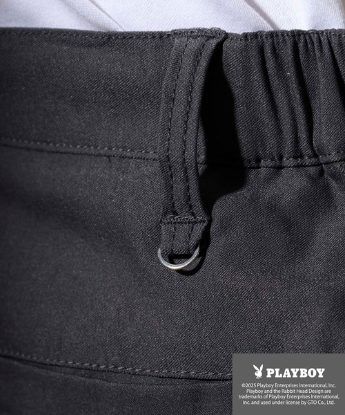 FUNALIVE（ファンアライブ）の「PLAYBOY super stretch pants / スーパーストレッチパンツ（その他パンツ・メンズ・チャコールグレー/ブラック系・XL/M/L）」の4枚目の写真
