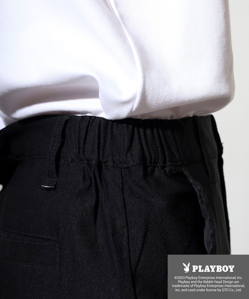 FUNALIVE（ファンアライブ）の「PLAYBOY super stretch pants / スーパーストレッチパンツ（その他パンツ・メンズ・チャコールグレー/ブラック系・XL/M/L）」の17枚目の写真