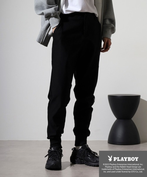 FUNALIVE（ファンアライブ）の「PLAYBOY super stretch pants / スーパーストレッチパンツ（その他パンツ・メンズ・チャコールグレー/ブラック系・XL/M/L）」の22枚目の写真