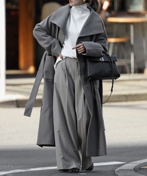 Bonjour Sagan（ボンジュールサガン）の「ウールライクトレンチコート