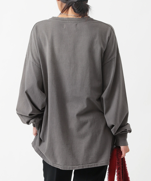 AP STUDIO（エーピーストゥディオ）の「【KURO/クロ】DAMAGE L/S TEE（Tシャツ/カットソー・レディース・ホワイト/ブラック系その他・FREE）」の13枚目の写真