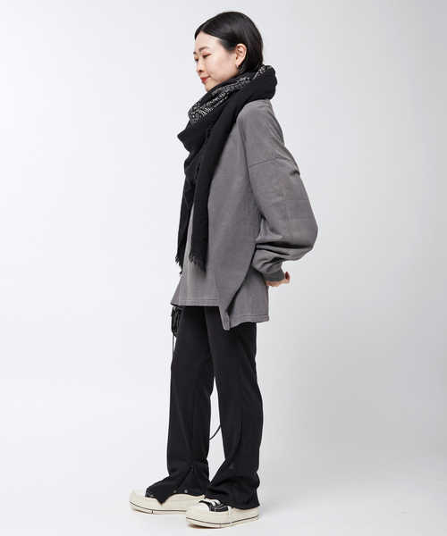 AP STUDIO（エーピーストゥディオ）の「【KURO/クロ】DAMAGE L/S TEE（Tシャツ/カットソー・レディース・ホワイト/ブラック系その他・FREE）」の22枚目の写真