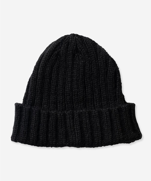 Hurley (ハーレー)の「【Hurley:ハーレー】M SQUAW BEANIE ロゴビーニー ニットキャップ スキー スノーボード(ニットキャップ/ビーニー・メンズ・ブラック/グレー・FREE)」の5枚目の写真