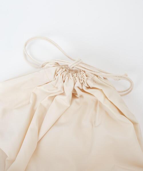 FRUIT OF THE LOOM(フルーツオブザルーム)の「∴WEGO/別注FTL ナイロンドロストショルダー(ショルダーバッグ・レディース・ベージュ/オフホワイト/ブラック・FREE)」の11枚目の写真