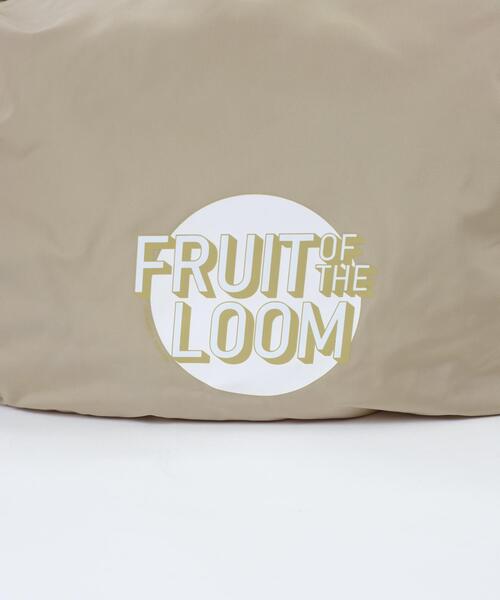FRUIT OF THE LOOM(フルーツオブザルーム)の「∴WEGO/別注FTL ナイロンドロストショルダー(ショルダーバッグ・レディース・ベージュ/オフホワイト/ブラック・FREE)」の15枚目の写真