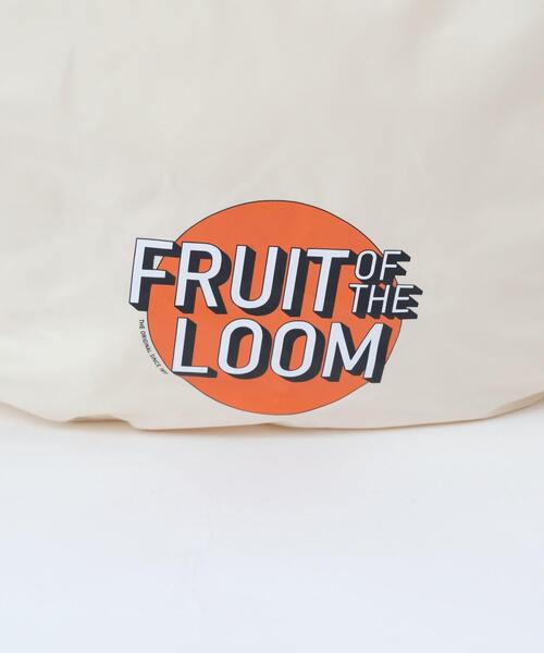 FRUIT OF THE LOOM(フルーツオブザルーム)の「∴WEGO/別注FTL ナイロンドロストショルダー(ショルダーバッグ・レディース・ベージュ/オフホワイト/ブラック・FREE)」の13枚目の写真