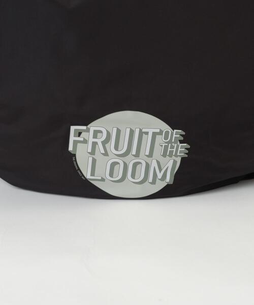FRUIT OF THE LOOM(フルーツオブザルーム)の「∴WEGO/別注FTL ナイロンドロストショルダー(ショルダーバッグ・レディース・ベージュ/オフホワイト/ブラック・FREE)」の14枚目の写真
