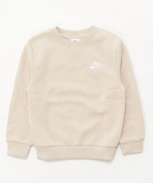 NIKE(ナイキ)の「ナイキ NIKE ナイキ YTH NSW クラブ LBR フリース L/S クルー(スウェット・キッズ・ダークグリーン/オレンジ/サンドグレー/ブラック/ピンク/ダークグレー・140cm/160cm/130cm/150cm)」の4枚目の写真
