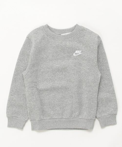 NIKE(ナイキ)の「ナイキ NIKE ナイキ YTH NSW クラブ LBR フリース L/S クルー(スウェット・キッズ・ダークグリーン/オレンジ/サンドグレー/ブラック/ピンク/ダークグレー・140cm/160cm/130cm/150cm)」の3枚目の写真