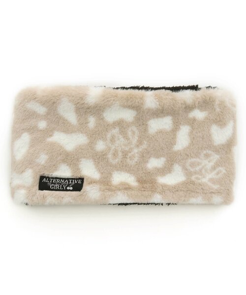 algy(アルジー)の「【2WAY】リバーシブルネックウォーマー(ネックウォーマー/スヌード・キッズ・アイボリー/ブラック・FREE)」の7枚目の写真