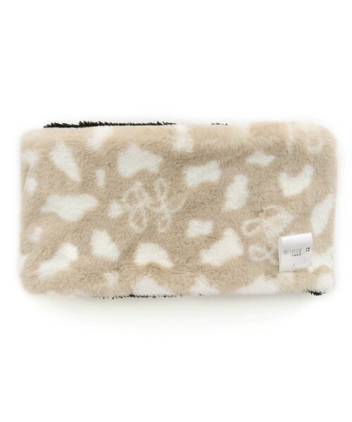 algy(アルジー)の「【2WAY】リバーシブルネックウォーマー(ネックウォーマー/スヌード・キッズ・アイボリー/ブラック・FREE)」の9枚目の写真