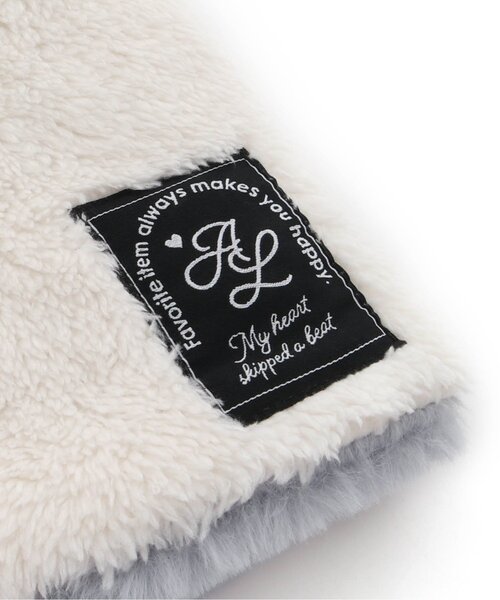 algy(アルジー)の「【2WAY】リバーシブルネックウォーマー(ネックウォーマー/スヌード・キッズ・アイボリー/ブラック・FREE)」の11枚目の写真