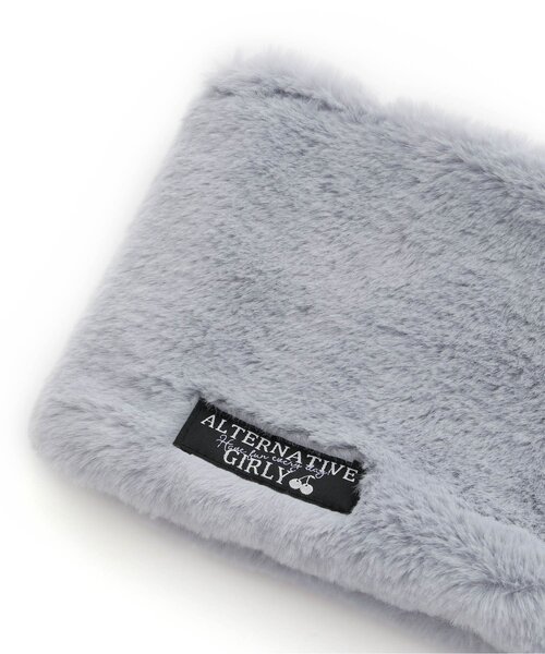 algy(アルジー)の「【2WAY】リバーシブルネックウォーマー(ネックウォーマー/スヌード・キッズ・アイボリー/ブラック・FREE)」の12枚目の写真