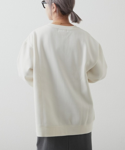 CIAOPANIC TYPY（チャオパニックティピー）の「【ユニセックス】スエードライクスウェットスナップカーディガン（カーディガン/ボレロ・メンズ・チャコール/ブラック/オフホワイト・MEDIUM/LARGE）」の11枚目の写真