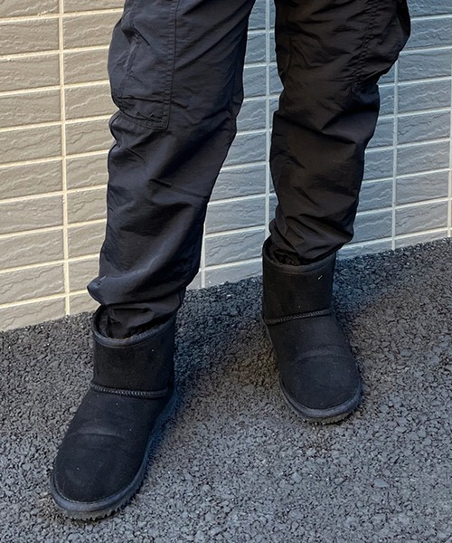 GLAZOS(グラソス)の「ムートンブーツ(ブーツ・キッズ・ブラック/グレー/ベージュ・22cm/23cm/20cm/21cm)」の2枚目の写真