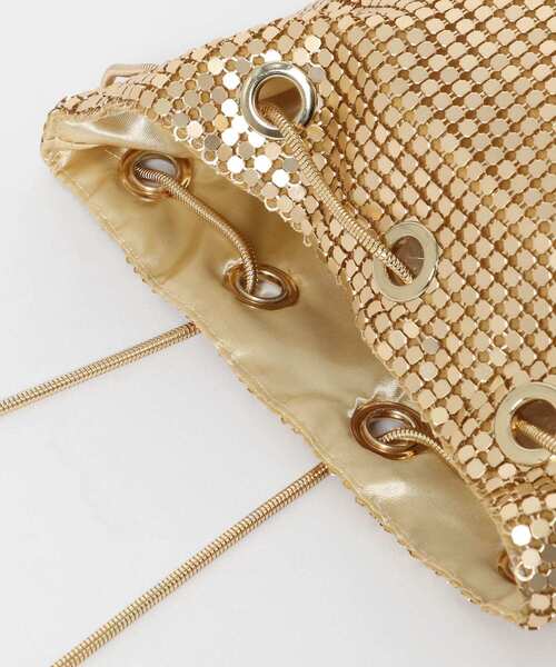 KBF（ケイビーエフ）の「メタリックビーズBAG（ショルダーバッグ・レディース・シルバー/ゴールド・ONE）」の15枚目の写真