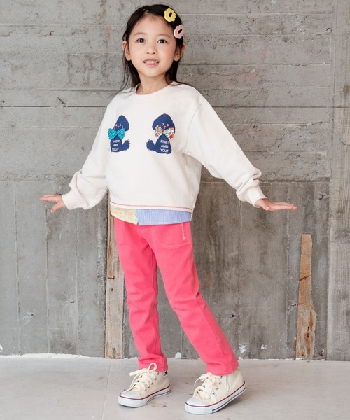 RAGMART（ラグマート）の「ニットデニムパンツ（デニムパンツ・キッズ・グレー/イエロー/ピンク・95cm/90cm/80ｃｍ）」の15枚目の写真