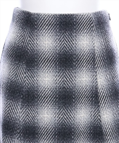 clear（クリア）の「六枚ハギチェック柄フレアスカート[低身長用サイズ有]（スカート・レディース・ブルー/ブラック/グリーン・S/M/XS）」の8枚目の写真