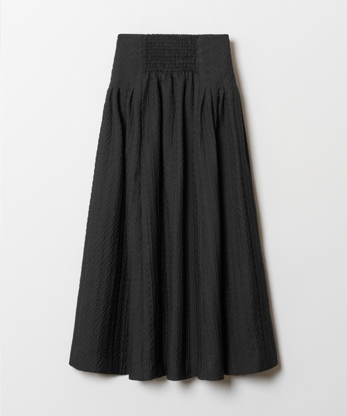 allureville(アルアバイル)の「ラメジャガードスカート(スカート・レディース・オフホワイト/ブラック・1/2)」の12枚目の写真