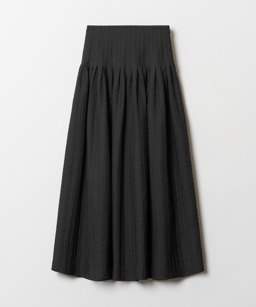 allureville(アルアバイル)の「ラメジャガードスカート(スカート・レディース・オフホワイト/ブラック・1/2)」の11枚目の写真